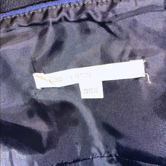 Navy Blue GAP Mini Skirt 2 Petite - Picture 3 of 3